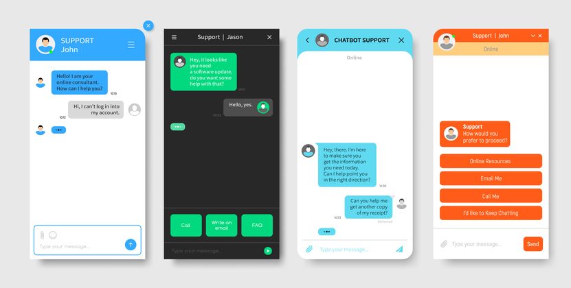 Support chat window for article on why users trust chatbots